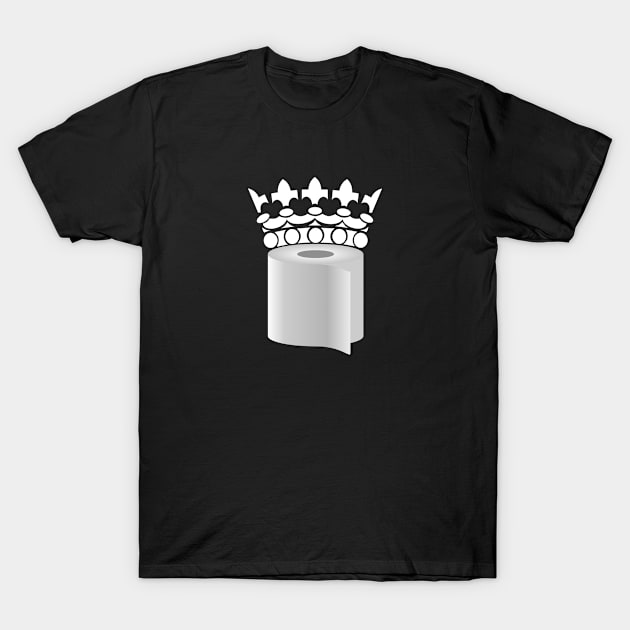 Toilet paper crown T-Shirt by remixer2020